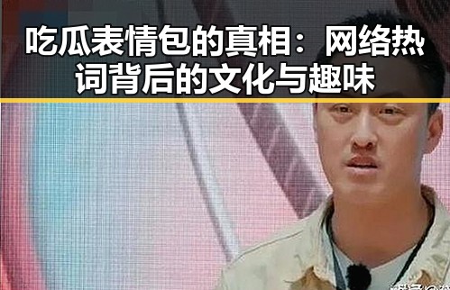 吃瓜表情包的真相：网络热词背后的文化与趣味